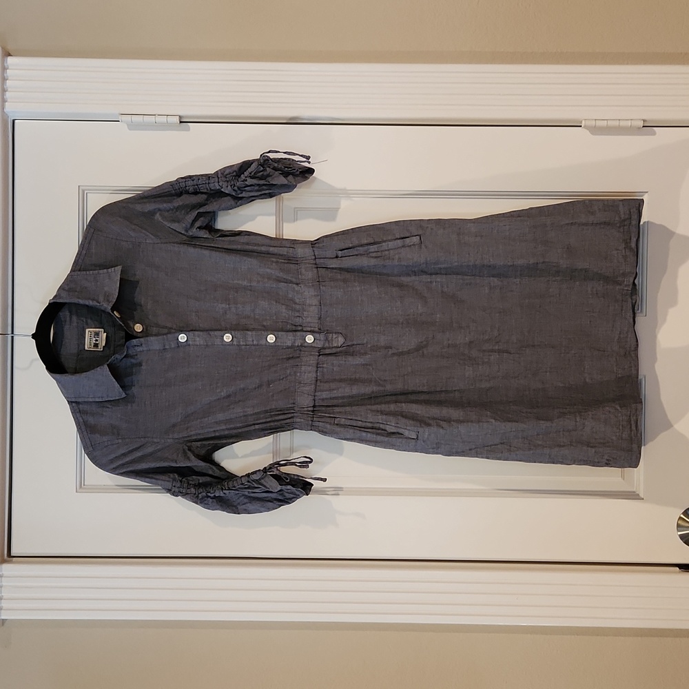 Converse One Star Denim Blue Knee Length Dress XS